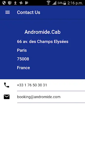 Andromide Cab screenshot 6