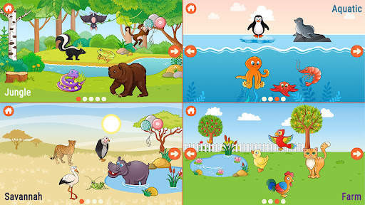 Puzzle for kids - Animal games screenshot 2