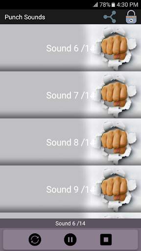 Punch Sounds screenshot 2