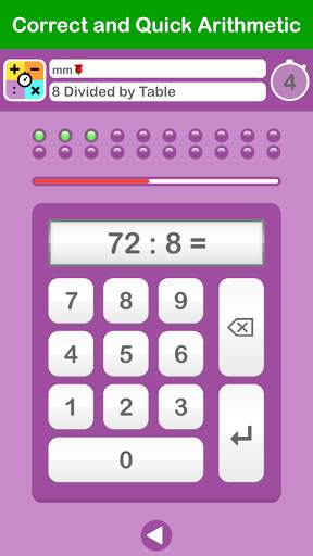 Correct and Quick Arithmetic screenshot 8
