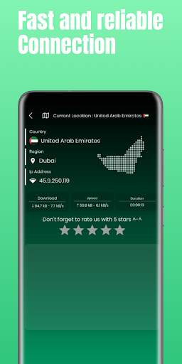 UAE VPN – Unlimited Speed VPN screenshot 3