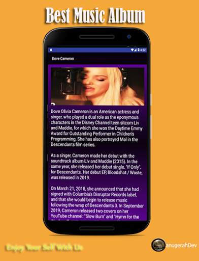 Dove Cameron Song - Best Music Album screenshot 3