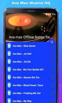 🔥 🎵Ava max Ofline Songs & Tones🎵🔥 screenshot 1