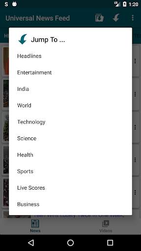 NEWS Feed screenshot 2