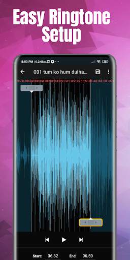 Hero Music Player :- mp3 ringtone maker and cutter screenshot 2