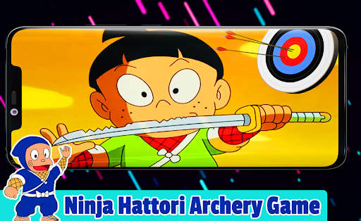 Ninja Hattori Fighting Game -New Cartoon Archery screenshot 5