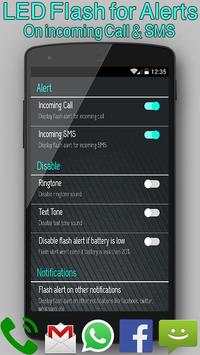 Flash Alerts Call & SMS screenshot 2