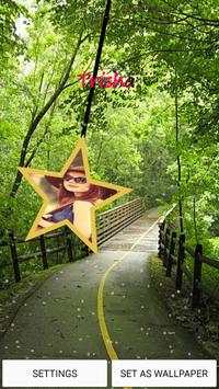 My Star Photo Live Wallpaper screenshot 3