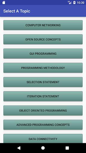 Informatics Practices App screenshot 3