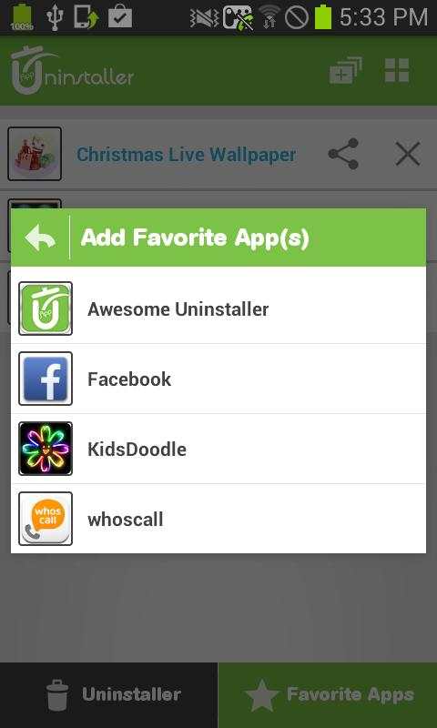 Awesome Apps Manager скриншот 8