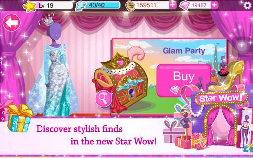 Star Girl - 🛍️Fashion 💋Makeup & 👗Dress Up screenshot 5