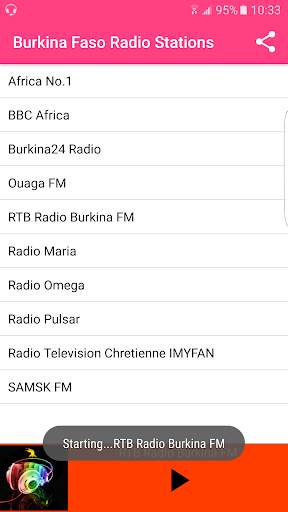 Burkina Faso Radio Stations screenshot 6
