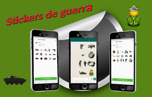Stickers de Guerra WAStickerApps screenshot 1