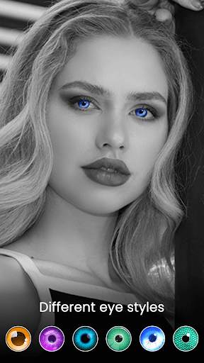 Change Eye Color like Lens: Colorful Eyes screenshot 2