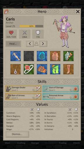 Heroes and Merchants RPG screenshot 3