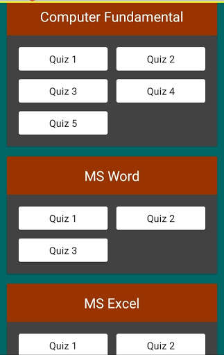 Daily Quizzes screenshot 1