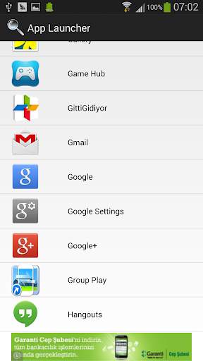 App Launcher screenshot 2