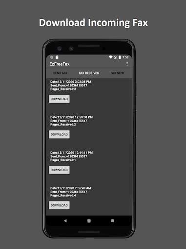 EzFreeFax - Send And Receive Fax On Your Phone screenshot 3