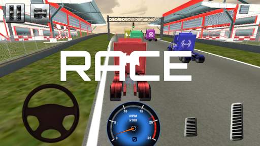 Truck Drive Racing Real screenshot 3