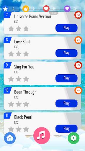 EXO Piano Tiles KPOP 2019 screenshot 3