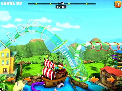 Pool Ride Rush - Water Park Racing Games 2021 screenshot 14