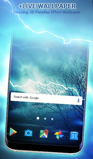 Storm Animated Keyboard + Live Wallpaper screenshot 2