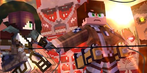 Attack on Titan Addon for Minecraft PE screenshot 1