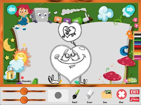 Coloring Game: Love screenshot 7