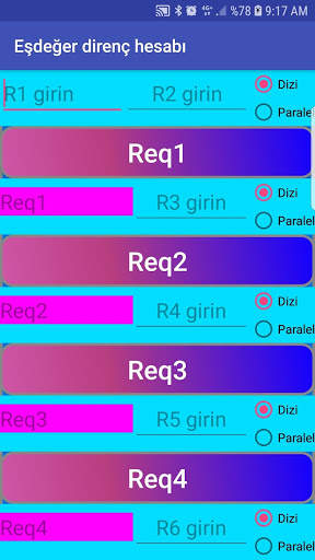 Eşdeğer direncin hesaplanması screenshot 4