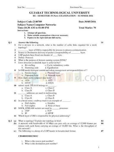 GTU Exam Question Papers (Engineering) - Stupidsid screenshot 12