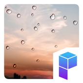 Sunset after Rain Theme أيقونة