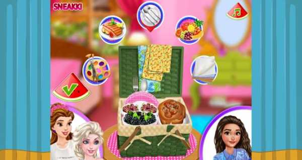 BFF Princesses Picnic Fashion 2 تصوير الشاشة