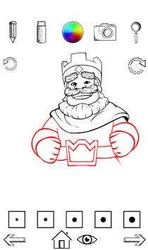 Draw Clash Royale Game screenshot 2
