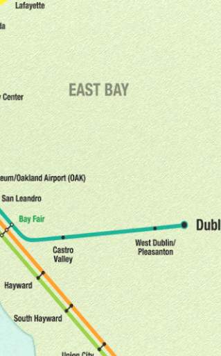 Bart Maps screenshot 2