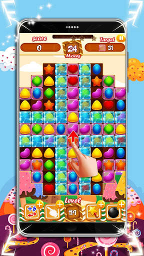 Sweet candy garden blast screenshot 3