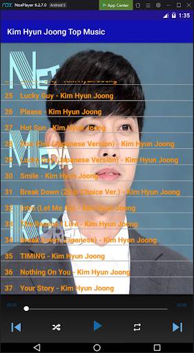 Kim Hyun Joong Top Music screenshot 3