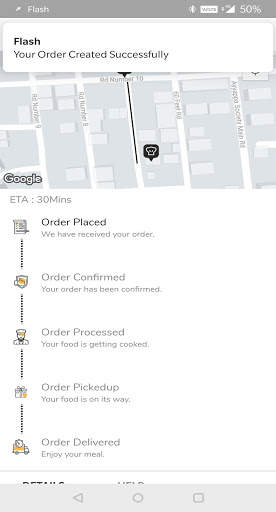 Flash - Food Delivery App screenshot 7