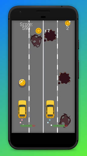 2 Car super Brain Race screenshot 4