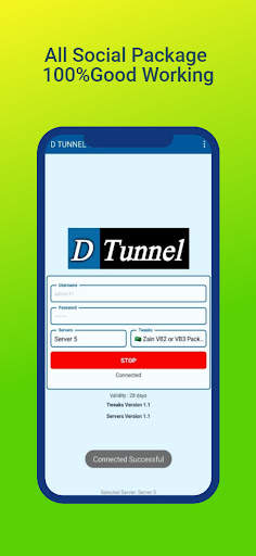D Tunnel VPN screenshot 3