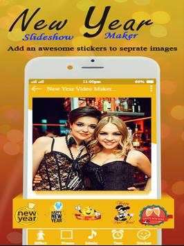 New Year Photo Slideshow Maker with Song Editor screenshot 8