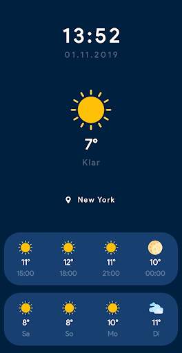 Weather - Clean, no ads screenshot 1