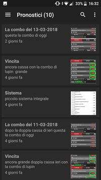 Pronostici Lupin screenshot 4
