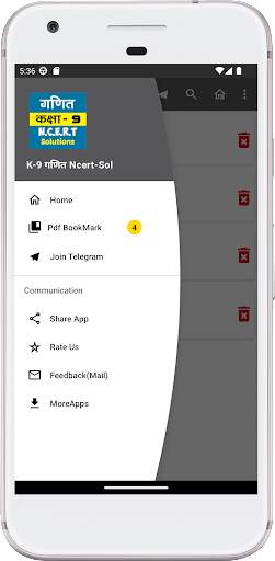 9th class math solution hindi screenshot 3