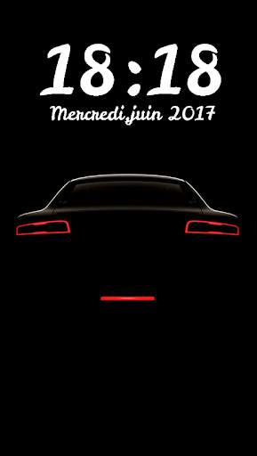 Cars Clock Lock Screen screenshot 4