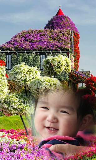 Beautiful Garden Photo Set Karne Wala Frame App screenshot 15