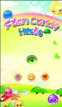 Candy Farm Heroes screenshot 1