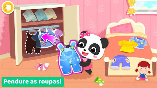 Vida do Bebê Panda: faxina screenshot 4