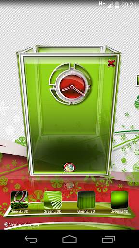 GreenLi 3D theme Next Launcher screenshot 7
