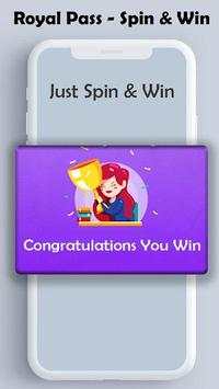 Royale Pass  UC  Win Royale Spin Win screenshot 3