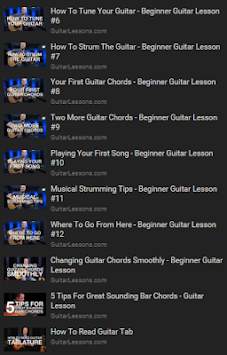 Learn To Play Guitar 2 تصوير الشاشة